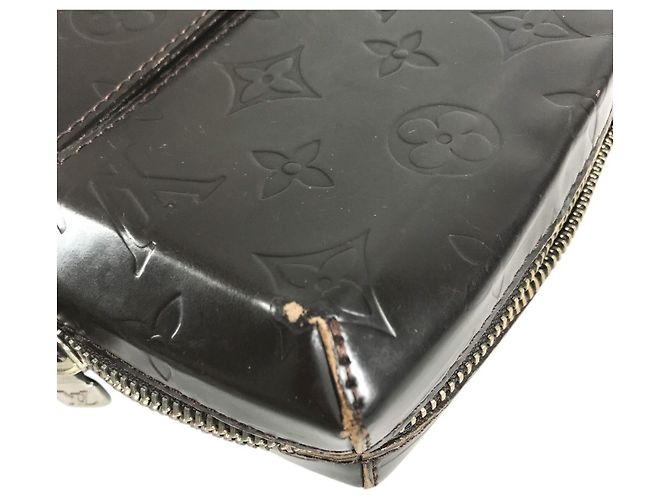 Borsa a tracolla/spalla Pochette Bobby Monogram Glacé Louis Vuitton Marrone - vista 11