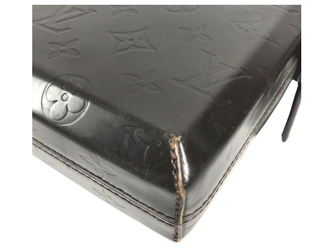 Borsa a tracolla/spalla Pochette Bobby Monogram Glacé Louis Vuitton Marrone - vista 8
