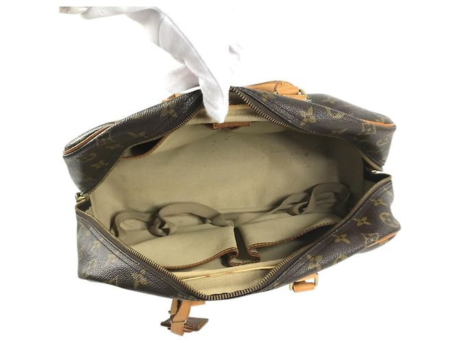 Bolso Tote Louis Vuitton Monogram Deauville Castaño - vista 11