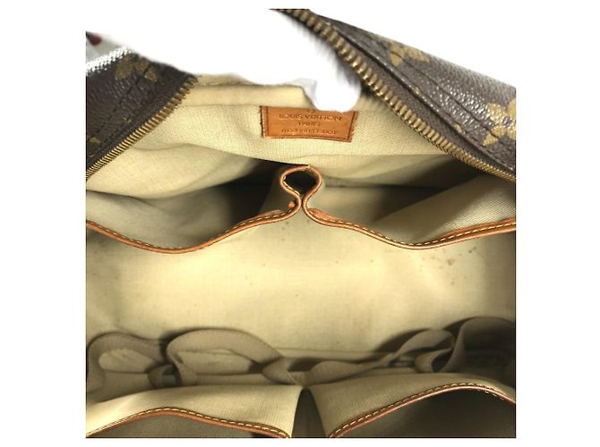 Bolso Tote Louis Vuitton Monogram Deauville Castaño - vista 12