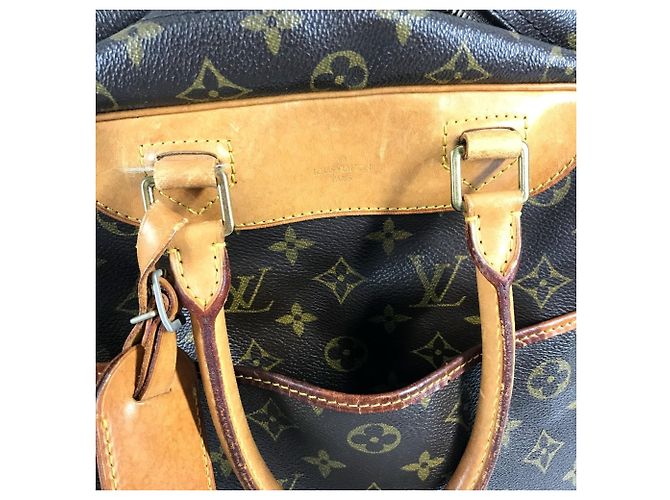 Bolso Tote Louis Vuitton Monogram Deauville Castaño - vista 14