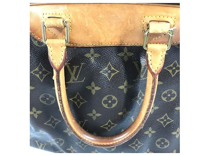 Bolso Tote Louis Vuitton Monogram Deauville Castaño - vista 15