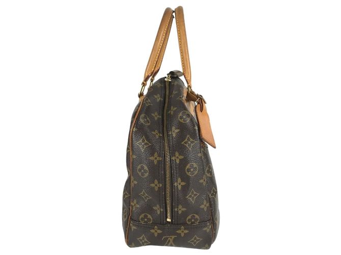 Bolso Tote Louis Vuitton Monogram Deauville Castaño - vista 3