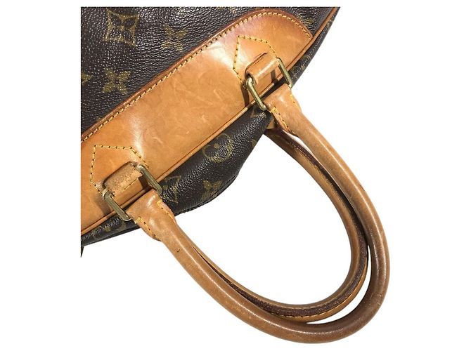 Bolso Tote Louis Vuitton Monogram Deauville Castaño - vista 4