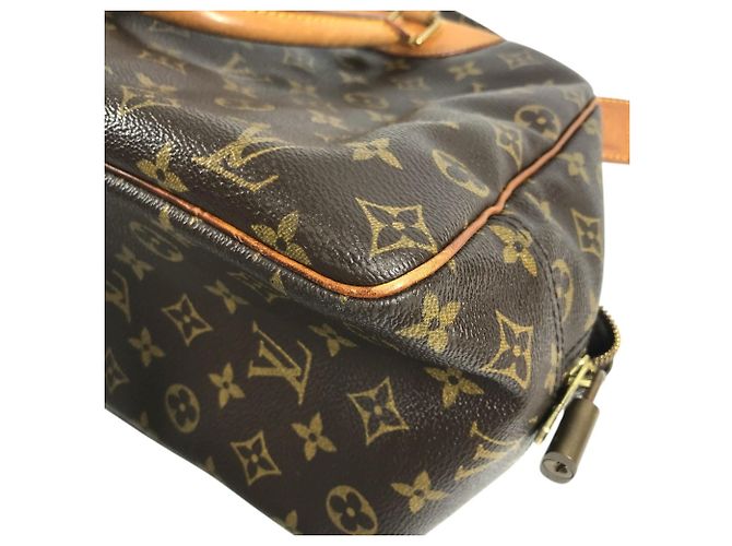 Bolso Tote Louis Vuitton Monogram Deauville Castaño - vista 7