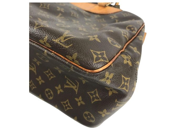 Bolso Tote Louis Vuitton Monogram Deauville Castaño - vista 8