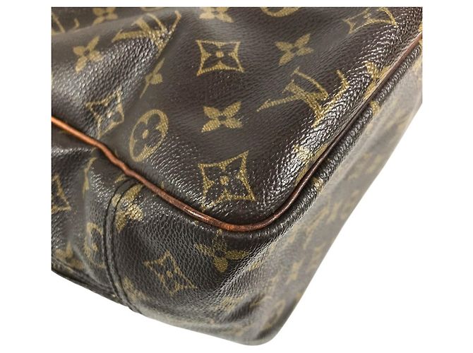 Bolso Tote Louis Vuitton Monogram Deauville Castaño - vista 9