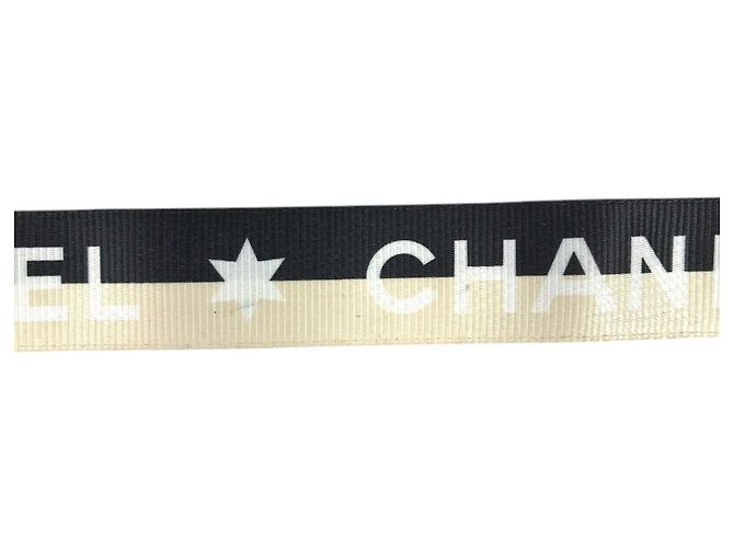 Chanel 01S CC Coco Mark Logo Print Gürtel Bicolor Schwarz Weiß - Ansicht 10