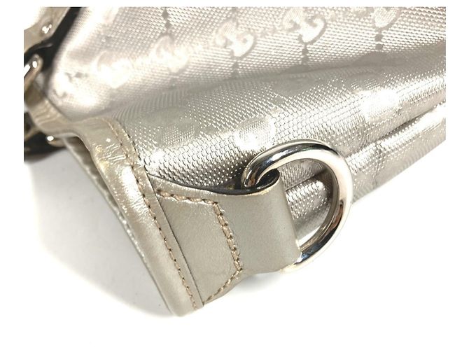Tote e borsa a tracolla Gucci GG Imprimé Silver Argento - vista 13
