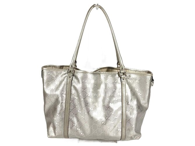 Tote e borsa a tracolla Gucci GG Imprimé Silver Argento - vista 2