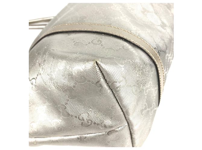Tote e borsa a tracolla Gucci GG Imprimé Silver Argento - vista 6