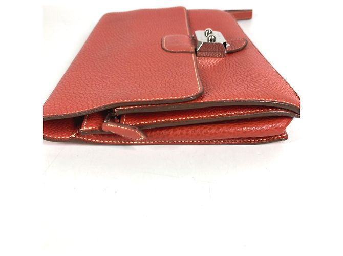 Pochette Jet Hermès con tracolla Marrone - vista 3