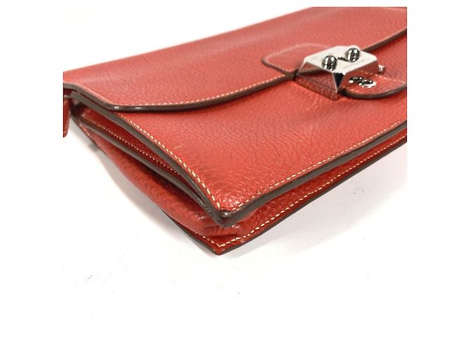 Pochette Jet Hermès con tracolla Marrone - vista 6