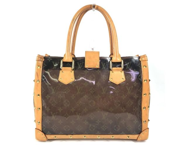 Borsa a Spalla Louis Vuitton Monogram Neo Cabas Ambre MM Marrone - vista 2