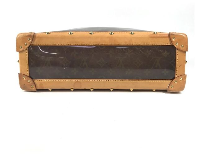 Borsa a Spalla Louis Vuitton Monogram Neo Cabas Ambre MM Marrone - vista 5