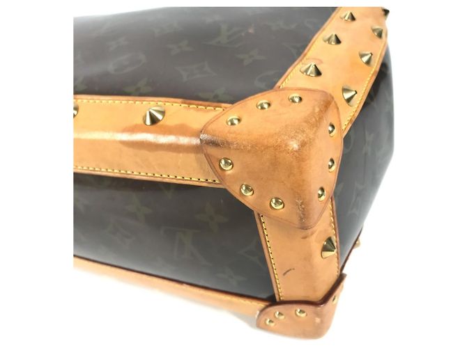 Borsa a Spalla Louis Vuitton Monogram Neo Cabas Ambre MM Marrone - vista 6
