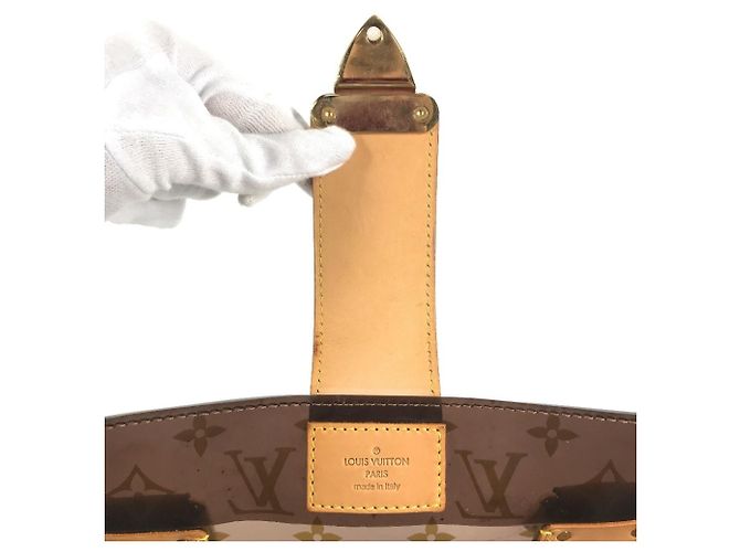 Borsa a Spalla Louis Vuitton Monogram Neo Cabas Ambre MM Marrone - vista 9