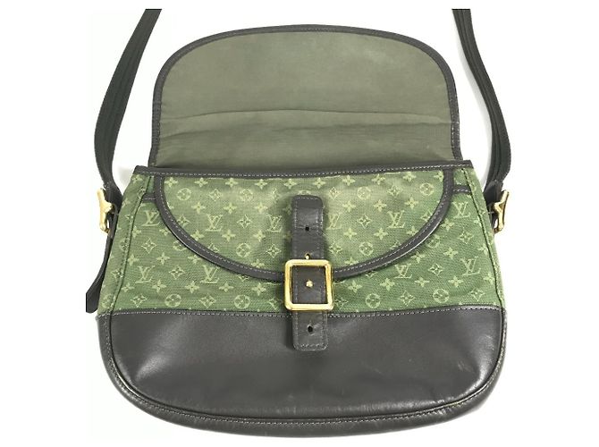 Borsa a tracolla Louis Vuitton Monogram Mini Bérangere Cachi - vista 11