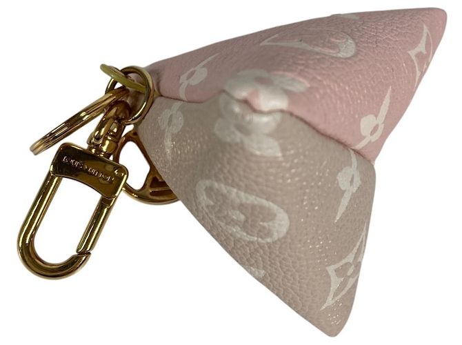 Portachiavi in pelle rosa Louis Vuitton - vista 7