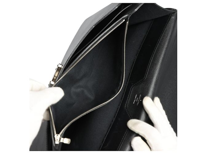 Pochette Document en Cuir Epi Louis Vuitton Noir - vue 12
