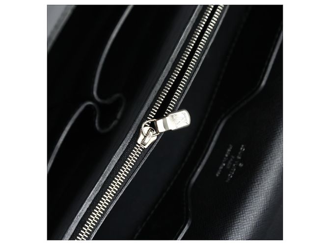 Pochette Document en Cuir Epi Louis Vuitton Noir - vue 15