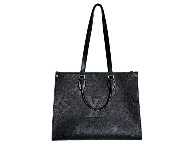 Borsa Tote Louis Vuitton Empreinte OnTheGo MM Nero - vista 5