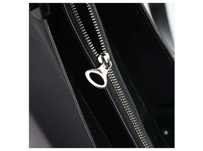 Louis Vuitton Borsa a Spalla Tote Gemmo in pelle Epi Nero - vista 15