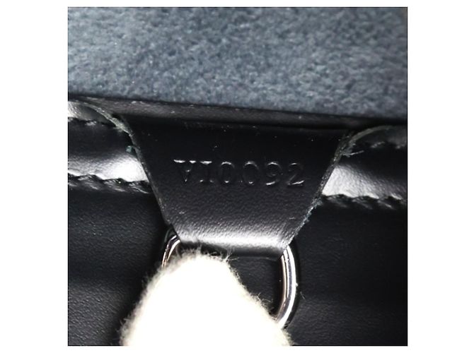 Louis Vuitton Borsa a Spalla Tote Gemmo in pelle Epi Nero - vista 17