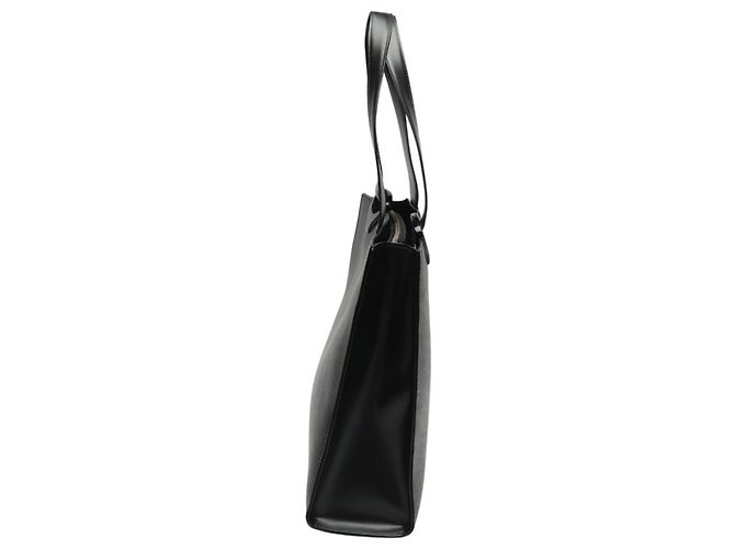 Louis Vuitton Borsa a Spalla Tote Gemmo in pelle Epi Nero - vista 4