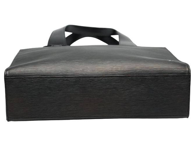 Louis Vuitton Borsa a Spalla Tote Gemmo in pelle Epi Nero - vista 6