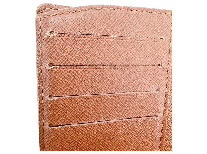 Louis Vuitton Bi-Fold Geldbörse im Monogramm Braun - Ansicht 17