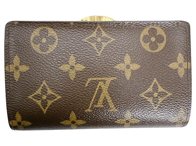 Louis Vuitton Bi-Fold Geldbörse im Monogramm Braun - Ansicht 2