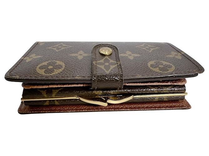Louis Vuitton Bi-Fold Geldbörse im Monogramm Braun - Ansicht 3