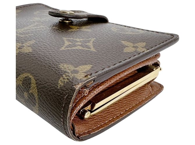 Louis Vuitton Bi-Fold Geldbörse im Monogramm Braun - Ansicht 4