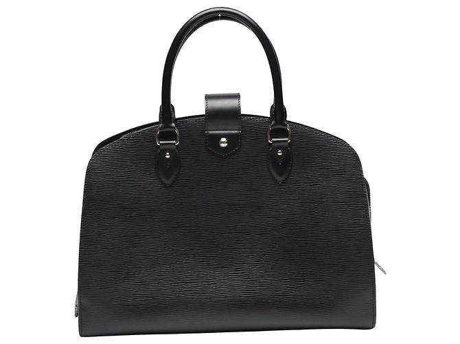 Borsa Louis Vuitton Pont Neuf GM Nero - vista 3