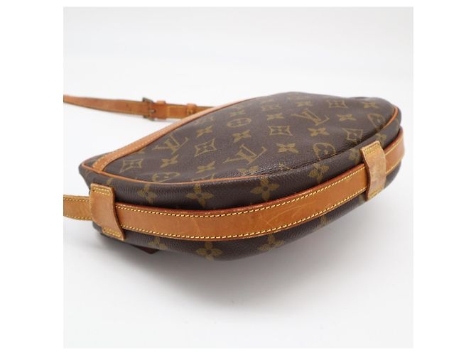 Borsa a tracolla Louis Vuitton Monogram Jeune Fille Marrone Beige - vista 6