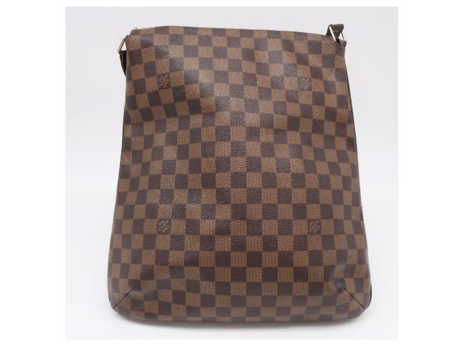 Borsa a tracolla Louis Vuitton Damier Musette N51302 Marrone Beige Damier ebene - vista 2