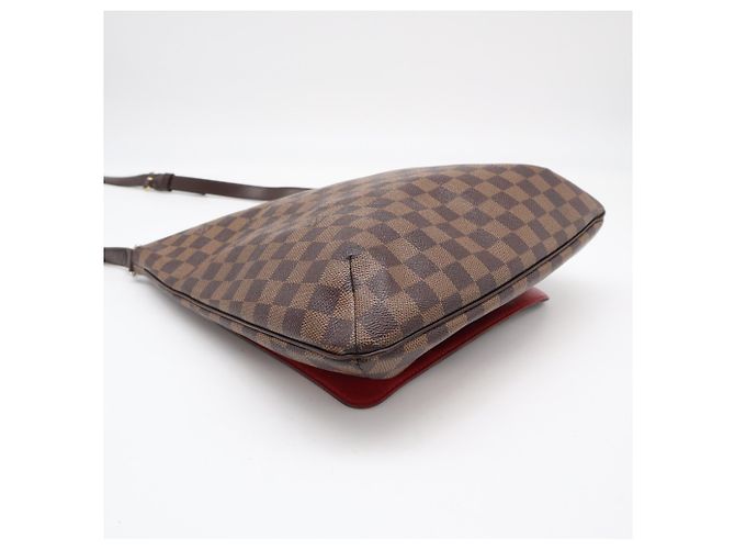 Borsa a tracolla Louis Vuitton Damier Musette N51302 Marrone Beige Damier ebene - vista 6
