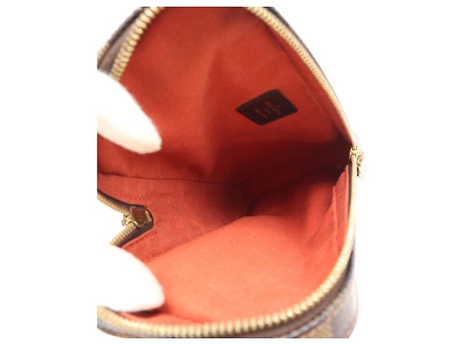 Borsa a tracolla Louis Vuitton Damier Geronimos Marrone Beige Damier ebene - vista 11