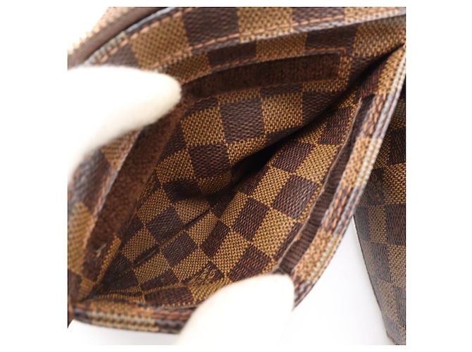 Borsa a tracolla Louis Vuitton Damier Geronimos Marrone Beige Damier ebene - vista 12