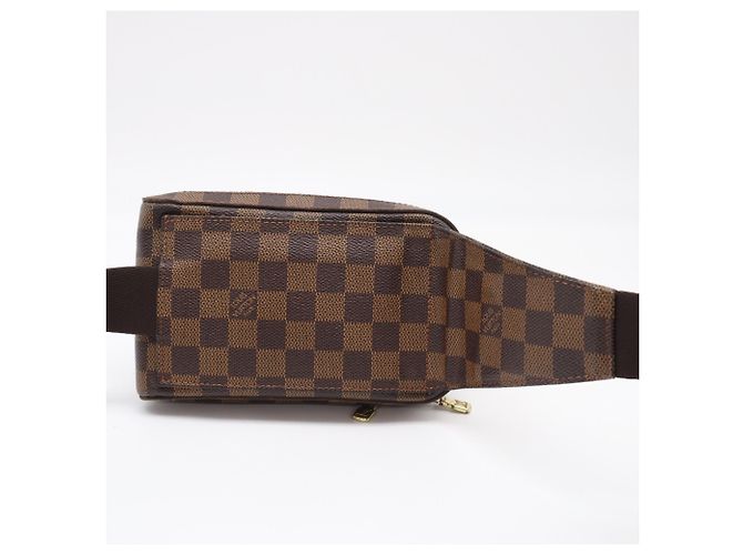 Borsa a tracolla Louis Vuitton Damier Geronimos Marrone Beige Damier ebene - vista 2