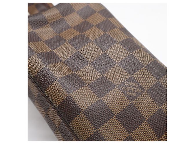 Borsa a tracolla Louis Vuitton Damier Geronimos Marrone Beige Damier ebene - vista 4