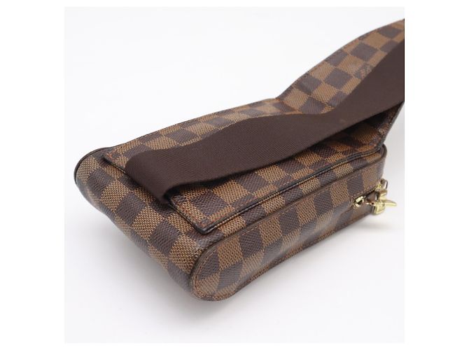 Borsa a tracolla Louis Vuitton Damier Geronimos Marrone Beige Damier ebene - vista 6