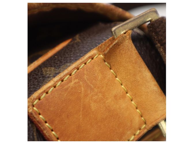 Borsa a Spalla Louis Vuitton Monogram Messenger Bosphore PM Marrone Beige - vista 10