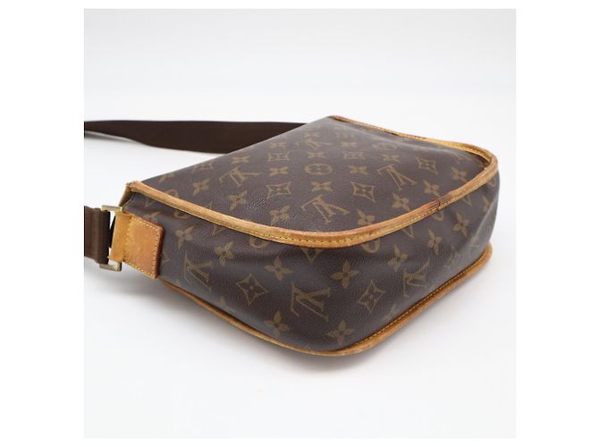 Borsa a Spalla Louis Vuitton Monogram Messenger Bosphore PM Marrone Beige - vista 6