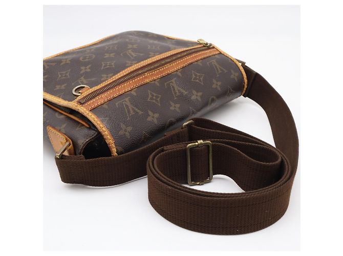Borsa a Spalla Louis Vuitton Monogram Messenger Bosphore PM Marrone Beige - vista 9