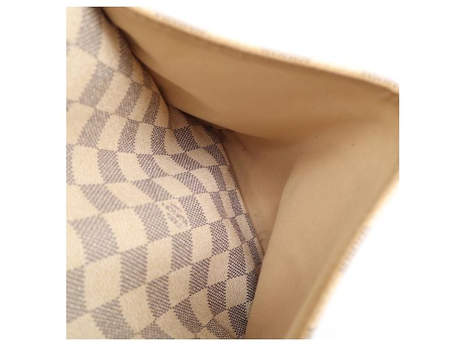 Borsa Louis Vuitton Azur Totally PM Marrone Blu Beige - vista 14
