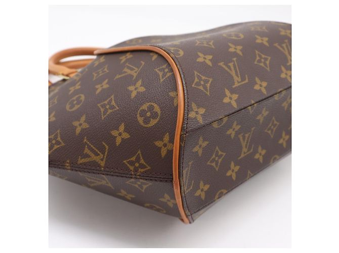 Borsa Louis Vuitton Monogram Ellipse M51126 Marrone Beige Monogramma - vista 10