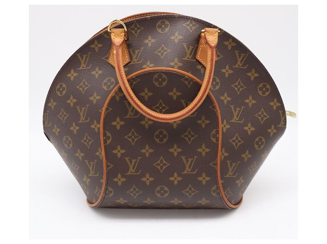 Borsa Louis Vuitton Monogram Ellipse M51126 Marrone Beige Monogramma - vista 2