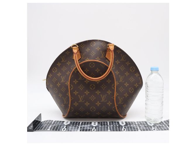Borsa Louis Vuitton Monogram Ellipse M51126 Marrone Beige Monogramma - vista 3